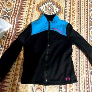 Girls Under Armor zip up jacket XL